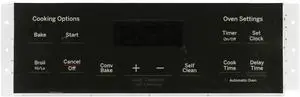 GE Oven WB27X29093 WB27T11485 Control Board - Gray Overlay