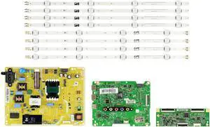 Samsung UN48J5000AFXZA (Version ED04) Complete TV Repair Parts Kit w/LED Strips