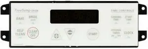 GE Oven WB27X10187 164D3260P011 Control Board - White Overlay
