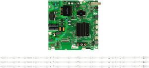 Hisense 58R6E3 Power Supply (272019) / LED Backlight Strips Bundle