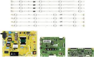 Samsung UN48J5000AFXZA (Version ED02) Complete TV Repair Parts Kit w/LED Strips