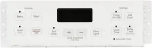 GE Oven WB18X20153 164D8450G032 Control Board  - White Overlay