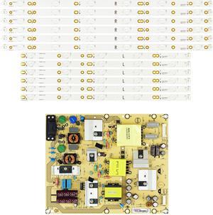 Sharp LC-50LB370U Power Supply / LED Backlight Strips Bundle