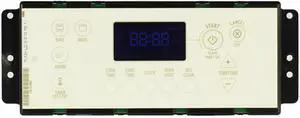 Whirlpool Range W10183019 Control Board W/ White Overlay