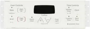 GE Oven WB27T11278 164D8450G019 Control Board  - White Overlay