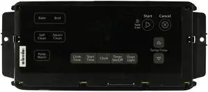 Whirlpool Range WPW10734601 W10734601 Control Board - Black Overlay