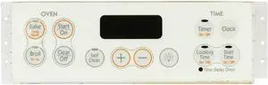 GE Oven WB27K10202 Control Board - White Overlay