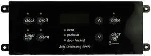 Frigidaire Range 316418204 Controller W/ Overlay