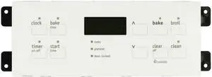 Electrolux Oven 316557115 Electronic Clock Timer ES300, White Overlay