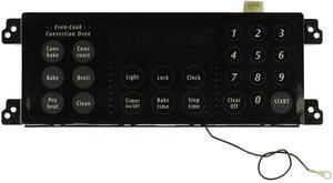 Electrolux Oven 316207600 Electronic Clock Timer ES400, Black Overlay