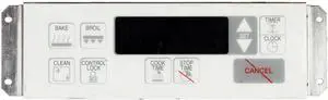 Oven 7601P492-60 Control Board - White Overlay