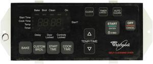 Whirlpool Range 9760300 Control Board - Black Overlay
