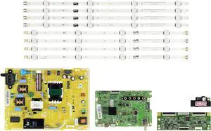 Samsung UN48J5200AFXZA (Version ED02/ED04) Complete TV Repair Parts Kit w/strips