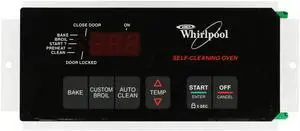 Whirlpool Oven 3195168 Display Control Board - Black