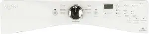 Whirlpool Dryer W10891931 Control Panel