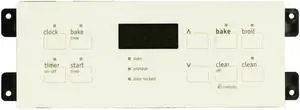 Electrolux Oven 316557101 Electronic Clock Timer ES300, White Overlay