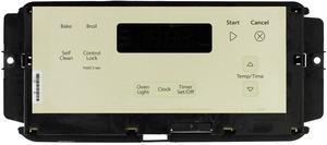 Whirlpool Range W10413076 WPW10413076 Control Board W/ Graphite Overlay
