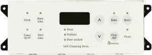 Electrolux Oven 316418201 Electronic Clock Timer, White Overlay