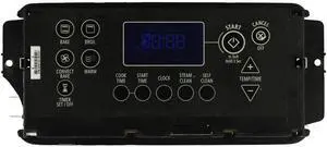 Whirlpool Range W10173522 Control Board W/ Black Overlay