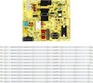 Toshiba 55L621U Power Supply / LED Backlight Strips Bundle