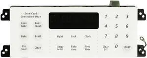 Electrolux Oven 316248000 Electronic Clock Timer ES400, White Overlay