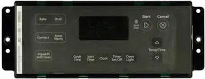 Whirlpool Range W10349740 WPW10349740 Control Board W/ Graphite Overlay