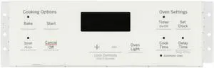 GE Oven WB27X26540 164D8450G153 Control Board  - White Overlay