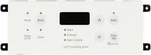 Frigidaire Range 316418204 Controller W/ White Overlay
