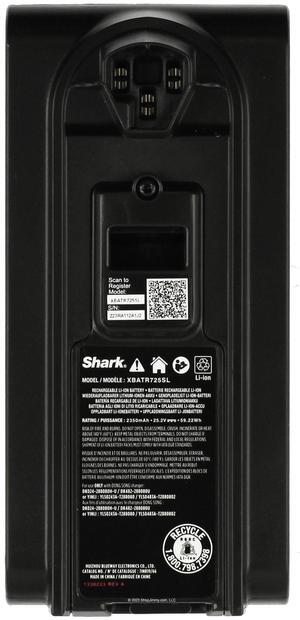 Shark XBATR725SL Lithium-Ion Battery Vertex IZ840H IZ862H UZ865H