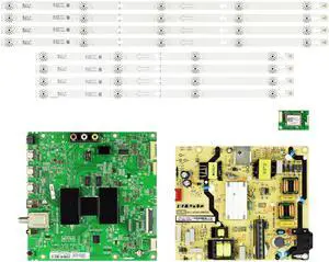 TCL 55S405 Complete TV Repair Parts Kit w/LED Backlight Strips Version 4