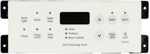 Electrolux Oven 316418300 Electronic Clock Timer, White Overlay