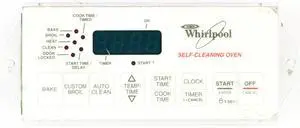 Whirlpool Oven 8053194 Control Board