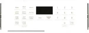GE Oven WB27X41350 191D9860G002 Control Board -  White Overlay