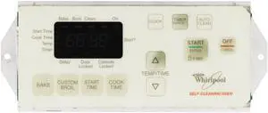 Whirlpool Range 9761114 Control Board - White Overlay