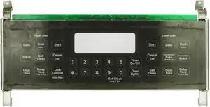 GE Oven WB27X20516 164D9373G003 Control Board - Gray Overlay