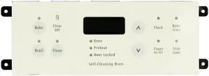 Electrolux Oven 316207507 Electronic Clock Timer, White Overlay