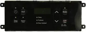 Kenmore Frigidaire Range 316418207 Control Board w/Black Overlay