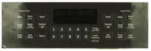 GE Oven 164D8496G110 Control Board - Gray Overlay