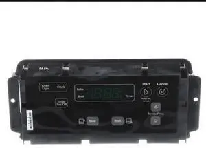Whirlpool Range WPW10556710 W10556710 Control Board W/ Black Overlay