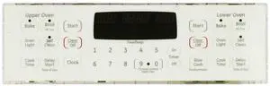 GE Oven WB27T11374 164D8496G007 Control Board - White Overlay