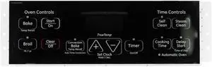 GE Oven WB27T11350 164D8450G027 Control Board  - Black Overlay