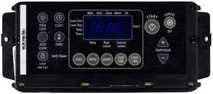 Whirlpool Range W10114384 100-01457-01 Control Board - Black Overlay