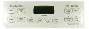 GE WB27T10864 191D3776P011 Oven Control Board - Silver Overlay