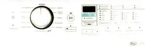 Whirlpool Washer W10750484 Control Panel