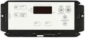 Whirlpool Range W10236247 Control Board W/ White Overlay