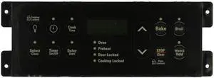 Electrolux Oven 316557207 Electronic Clock Timer ES345, Black Overlay