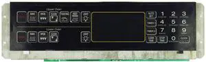 Oven 7601P607-60 Control Board - Black Overlay
