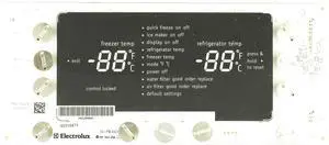 Frigidaire 242209702 Refrigerator Dispenser Control Board