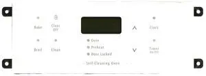 Electrolux 316222905-White Range Oven Control Board Electrolux 316222905-White Range Oven Control Board