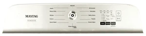 Whirlpool Washer W11564429 Control Panel-Graphite Whirlpool Washer W11564429 Control Panel-Graphite